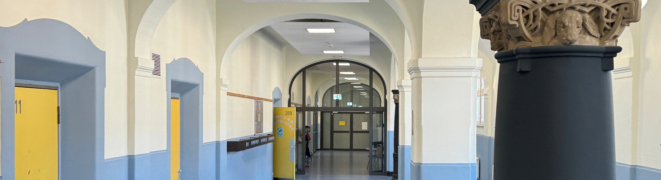 Innenansicht der Gemeinschaftsgrundschule Stoffeler Straße