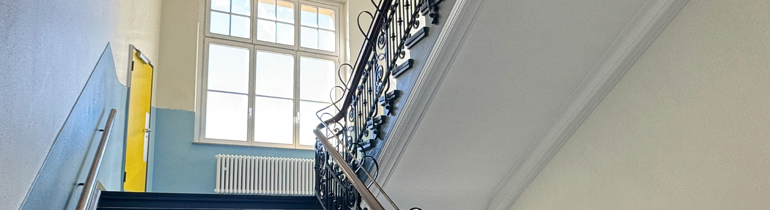 Treppenhaus der Gemeinschaftsschule Stoffeler Straße